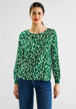 STREET ONE MIT LEO PRINT - Bluse - Grün -Pier One Store 003dcb07d0f0449cb73af67344bcdf19 1