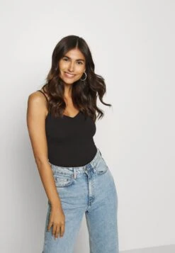 Anna Field 2 PACK - Top - White/black -Pier One Store 008314c9468e4b1c8da1abab9beafacc