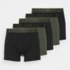 Pier One 5 PACK - Panties - Black/khaki -Pier One Store 00955010cec94d048deaec05ec199c27