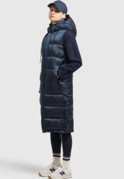 Khujo TOURIN - Weste - Dunkelblau -Pier One Store 0252c7e0badf4a56ba0f79330b47e438