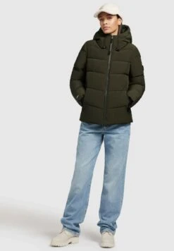 Khujo FAMES - Winterjacke - Dunkelgrün -Pier One Store 0538a4bb088f4a26b486a5b7bc0de474
