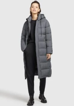 Khujo JULINA MATT - Wintermantel - Anthrazit -Pier One Store 0a6d17b6116c4af7892dd63e1f487945