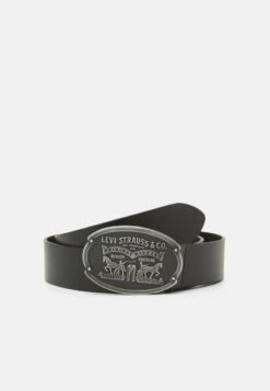 BILLY PLAQUE BELT - Gürtel - Regular Black -Pier One Store 0e2592c5e06847f990f6e72bf692ec60 1