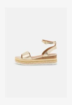 Anna Field Plateausandalette - Gold -Pier One Store 0fbf300390ab4d8fb48c7148f86b8a7d