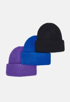 Pier One UNISEX 3 PACK - Mütze - Black/purple/blue 9 Pier One UNISEX 3 PACK - Mütze - Black/purple/blue -Pier One Store 1a750c37275943e88305b95f796fdd00