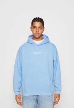 YOURTURN SUPER OVERSIZED UNISEX - Kapuzenpullover - Light Blue -Pier One Store 1ba362bbfab74843824c421848455af6