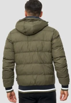 Indicode Jeans REGULAR FIT - Winterjacke - Dark Green -Pier One Store 1d031490eb584e79a8549d4667d118e8