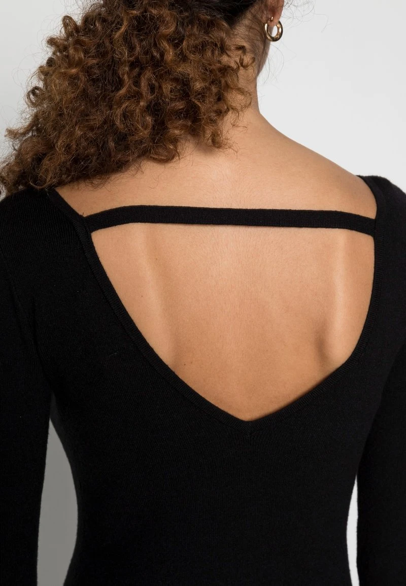 Anna Field OFFENER RÜCKEN BODYCON MINI STRICKKLEID - Etuikleid - Black 7 Anna Field OFFENER RÜCKEN BODYCON MINI STRICKKLEID - Etuikleid - Black – Bild 5