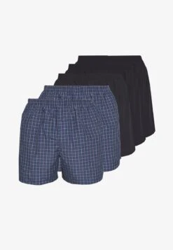Pier One 5 PACK - Boxershorts - Dark Blue/blue -Pier One Store 2073f2768e074b3aab8d5c70fa4a684c