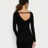 Anna Field OFFENER RÜCKEN BODYCON MINI STRICKKLEID - Etuikleid - Black 2 Anna Field OFFENER RÜCKEN BODYCON MINI STRICKKLEID - Etuikleid - Black -Pier One Store 25fed224e72345b8b83ced82993358f5