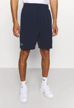 Lacoste Sport TENNIS SHORT - Kurze Sporthose - Navy Blue/white