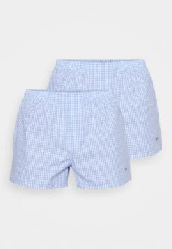 Boss 2 PACK - Boxershorts - Open Blue -Pier One Store 2e3a60e03ce94f5bb5780e1181aef832