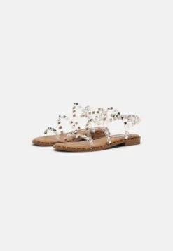 Steve Madden TRAVEL - Riemensandalette - Clear -Pier One Store 34f4a5f33cdd43b39edbcc793e26d5a1