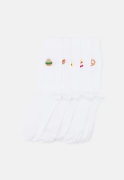Pier One 5 PACK - Socken - White 10 Pier One 5 PACK - Socken - White -Pier One Store 35f7b069984f4e8582d725ec83815bbd 2