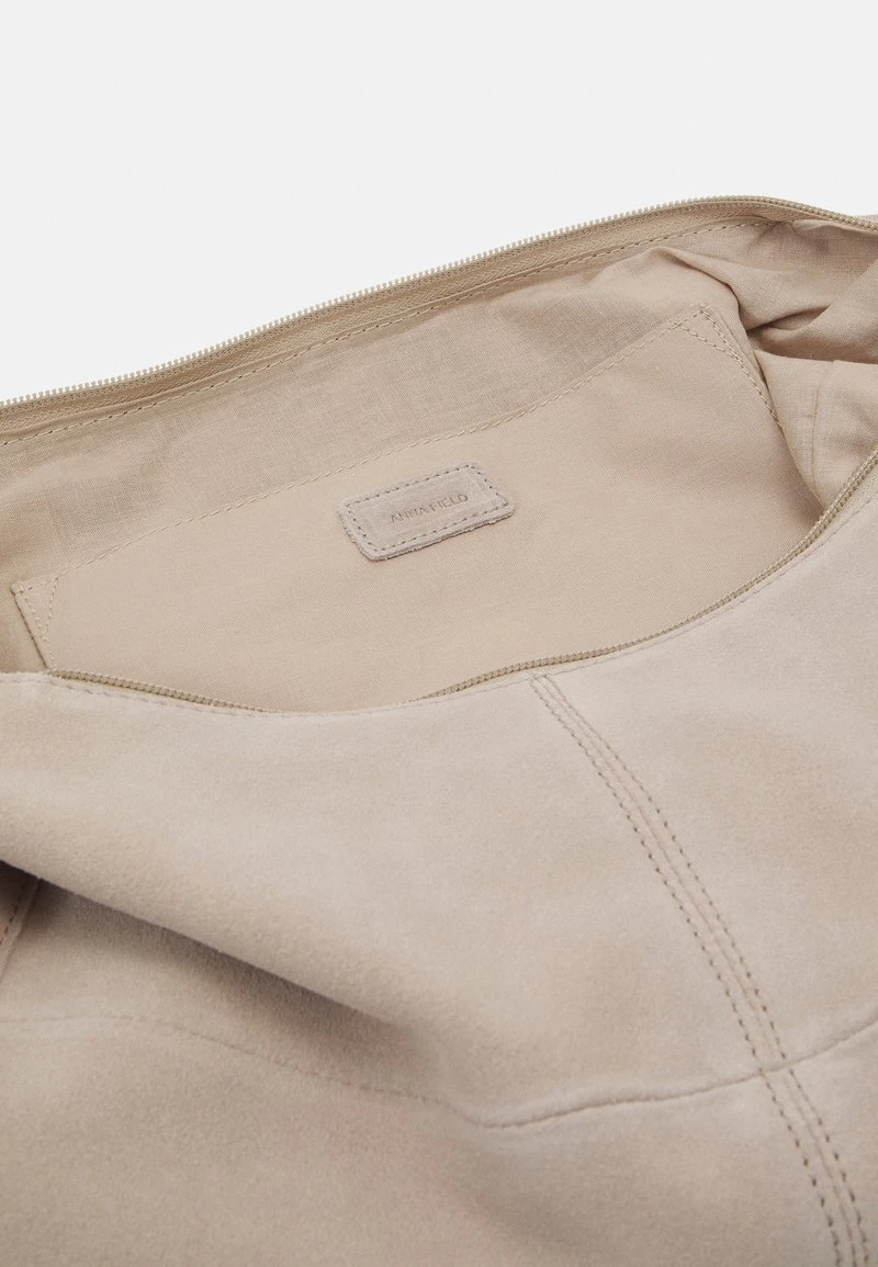 Anna Field LEATHER - Handtasche - Taupe 5 Anna Field LEATHER - Handtasche - Taupe – Bild 3