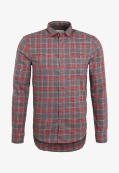 Pier One Hemd - Grey/coral -Pier One Store 3c54537d480e44568ceab76ddefde4e0