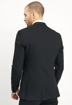 BASIC PLAIN BLACK TUX SUIT SLIM FIT - Anzug - Black 11 BASIC PLAIN BLACK TUX SUIT SLIM FIT - Anzug - Black -Pier One Store 3e5fbcfc90c94c759674fc2cdbb3d4cb