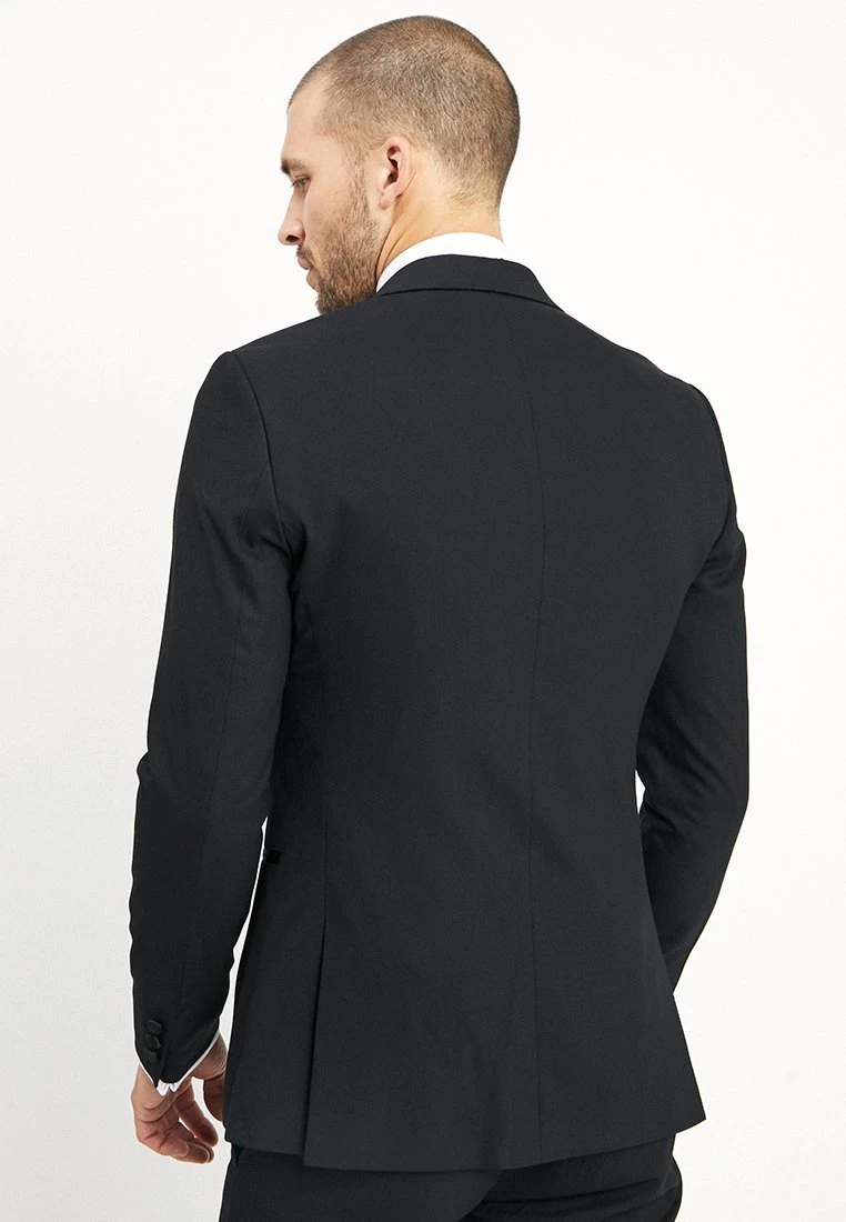 BASIC PLAIN BLACK TUX SUIT SLIM FIT - Anzug - Black 6 BASIC PLAIN BLACK TUX SUIT SLIM FIT - Anzug - Black – Bild 4