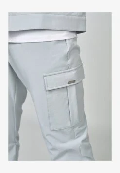 SikSilk UTILITY - Cargohose - Grey -Pier One Store 4ad6d778986947ba861dc86d54347fb2