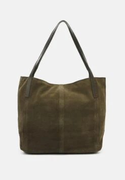 Anna Field LEATHER - Handtasche - Khaki -Pier One Store 4fe33866136c4a0ab8fe51b79aefe216 1
