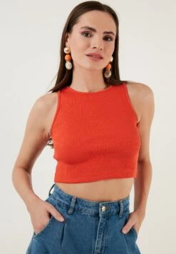 LELA Top - Orange 13 LELA Top - Orange -Pier One Store 53a89f0681964cd3b8f01a1e8da8c364 1