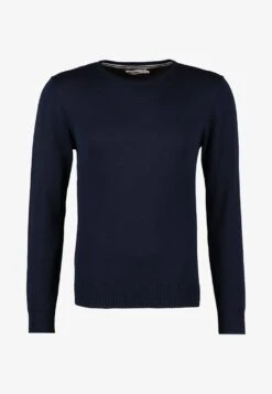 Pier One BASIC CREWNECK - Strickpullover - Dark Blue -Pier One Store 559fd963f3bf4be6abe2b2155cf5f818