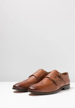 Pier One LEATHER - Business-Slipper - Cognac -Pier One Store 563237db7d784b85a082bce355da1c99