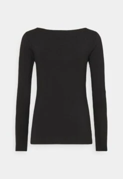 Anna Field 2 PACK - Langarmshirt - Black/mottled Grey -Pier One Store 5a8033a3751c48308c4c23e206082a50