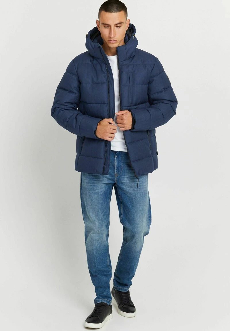 Indicode Jeans IDPIULIO - Winterjacke - Navy 4 Indicode Jeans IDPIULIO - Winterjacke - Navy – Bild 2