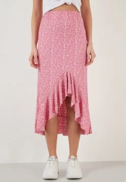 LELA REGULAR FIT - A-Linien-Rock - Fuchsia -Pier One Store 5aefff38fc9c4c61a9e958cd3ed1ffef 1