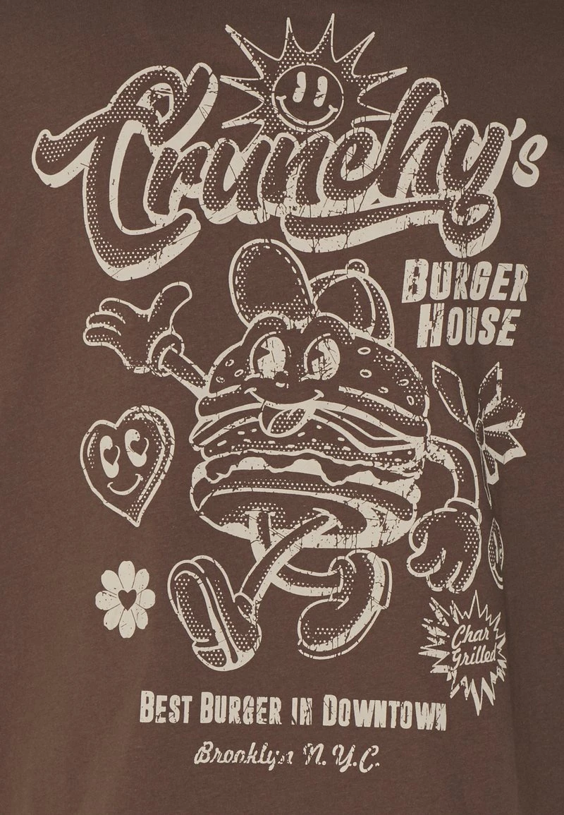 YOURTURN UNISEX - T-Shirt Print - Brown 7 YOURTURN UNISEX - T-Shirt Print - Brown – Bild 5