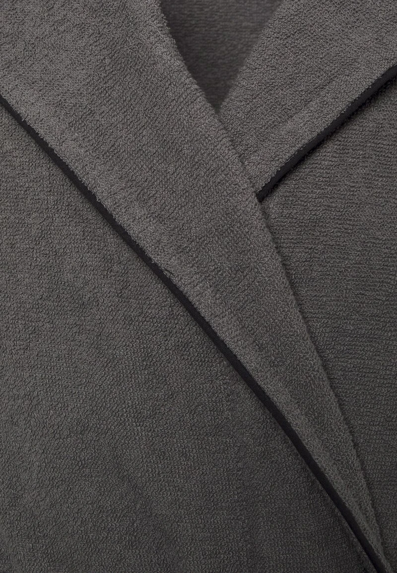 Pier One Bademantel - Dark Grey/black 5 Pier One Bademantel - Dark Grey/black – Bild 3