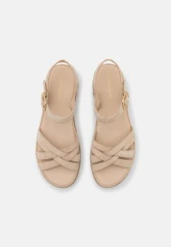 Anna Field LEATHER - Keilsandalette - Beige -Pier One Store 5e0952d91e154888be76cdfe1f9a1c60
