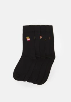 Pier One 5 PACK - Socken - Black -Pier One Store 5e504e39fd494e488a3f9c9919e06652 1