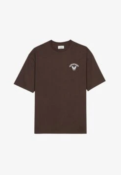 YOURTURN UNISEX - T-Shirt Print - Brown -Pier One Store 5e6d4060e8814275884cf00339b1c1a3