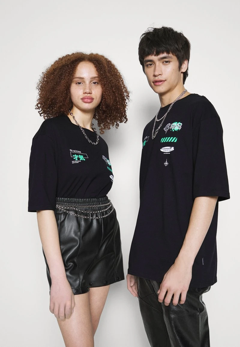 YOURTURN UNISEX - T-Shirt Print - Black 3 YOURTURN UNISEX - T-Shirt Print - Black