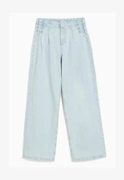 BERSHKA WIDE LEG 90S TIE - Jeans Straight Leg - Light Blue 12 BERSHKA WIDE LEG 90S TIE - Jeans Straight Leg - Light Blue -Pier One Store 6adc33c874214603865f960e989dd7a5