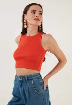 LELA Top - Orange 11 LELA Top - Orange -Pier One Store 6b0285fa9b5a438cae81e333e3da274a