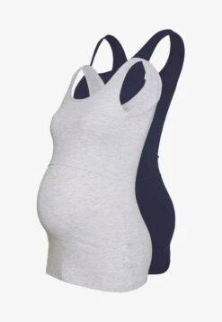NURSING 2 PACK - Top - Top - Dark Blue/grey 13 NURSING 2 PACK - Top - Top - Dark Blue/grey -Pier One Store 6e96f5c8d19445c387788d28c45df6da