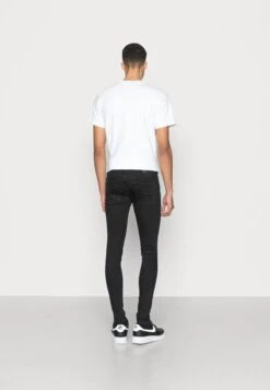 Jack & Jones JJITOM JJORIGINAL SUPER SKINNY FIT - Jeans Skinny Fit - Black Denim -Pier One Store 6ebfff77708e45409bb52392f784d02a