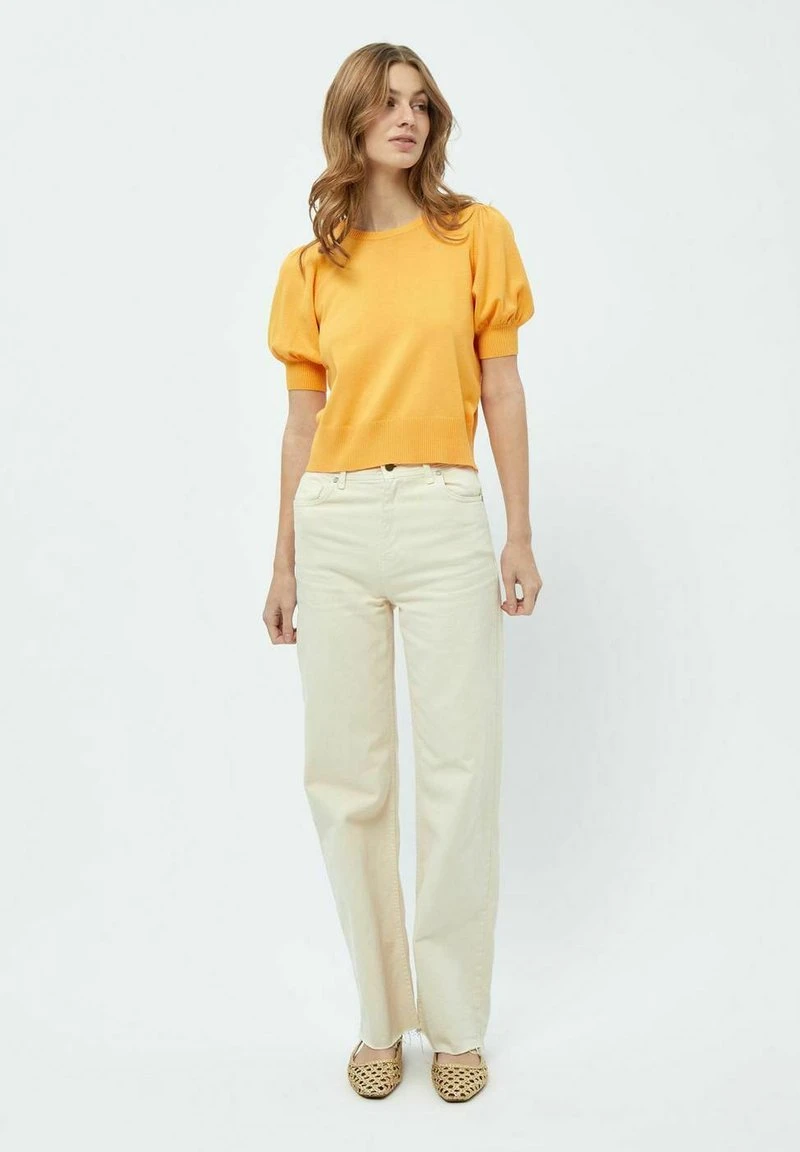 Minus LIVA - T-Shirt Basic - Mango Sorbet 4 Minus LIVA - T-Shirt Basic - Mango Sorbet – Bild 2