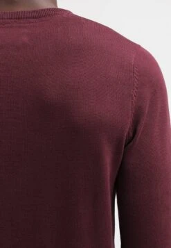 Pier One BASIC CREWNECK - Strickpullover - Bordeaux -Pier One Store 72a7a328184e47ac946a1a6f2ee77cd7