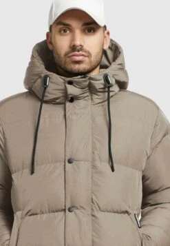 Khujo RAFI - Wintermantel - Taupe -Pier One Store 761bb1376de54146b6619db4dea9a657