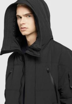 Khujo CLOYD - Wintermantel - Schwarz 11 Khujo CLOYD - Wintermantel - Schwarz -Pier One Store 76ae1b3c27124d89b1f60317901065a3