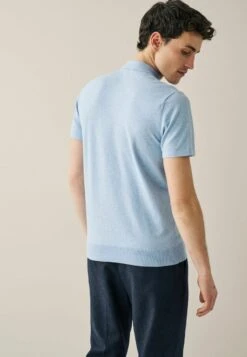 Next TEXTURED STANDARD - Poloshirt - Blue -Pier One Store 78785937cc16466681b0fa3a23f12e61
