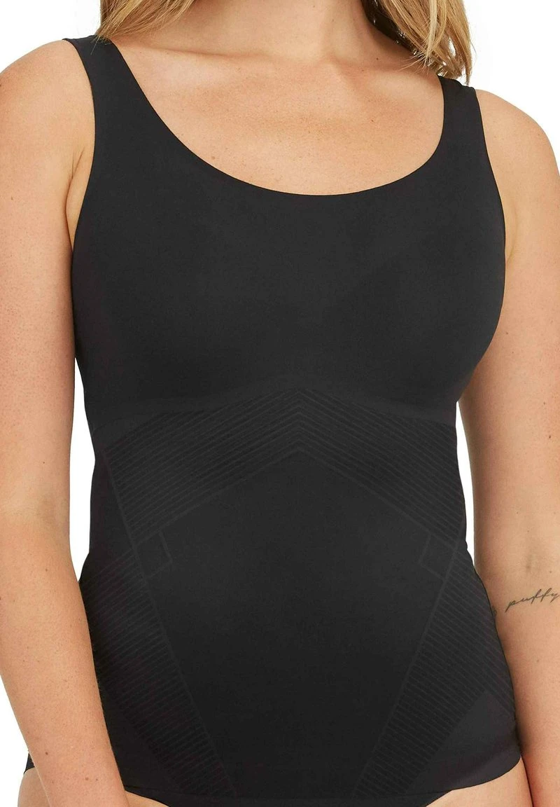 Spanx THINSTINCTS 2.0 TANK - Unterhemd/-shirt - Very Black 3 Spanx THINSTINCTS 2.0 TANK - Unterhemd/-shirt - Very Black