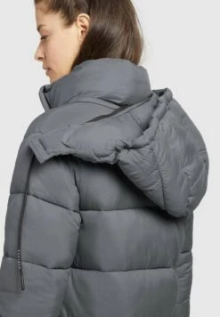 Khujo JULINA MATT - Wintermantel - Anthrazit -Pier One Store 83a71dacd51e4c2884780447ccbf70ba