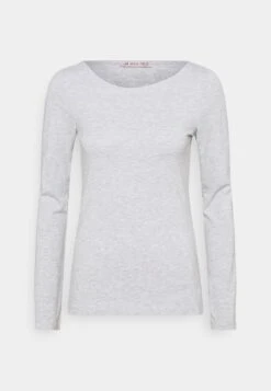 Anna Field 2 PACK - Langarmshirt - Black/mottled Grey -Pier One Store 84dc9a669e2f49ca8b2bd76509bb5bb1