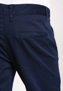 Pier One SLIM FIT CHINO - Chino - Dark Blue -Pier One Store 87f77f60c54e446dbcde35fa0b5a2ae9