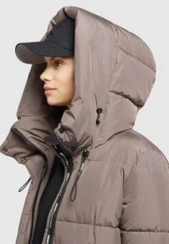 Khujo SOULANI2 - Wintermantel - Taupe -Pier One Store 89aac33fe2204faab77152290738342e